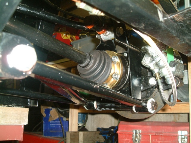 drive shaft / rear hub
